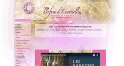 Desktop Screenshot of parfumsdessentielles.com