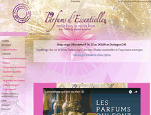 Tablet Screenshot of parfumsdessentielles.com